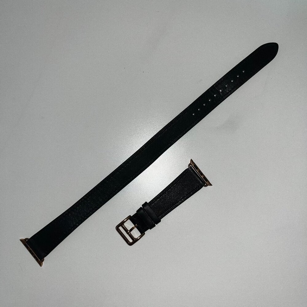 Double Wrap Apple Watch Leather Band